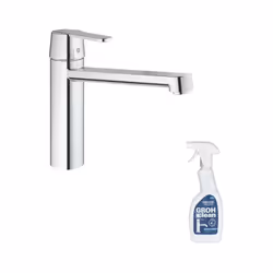 Robinet de cuisine Get chromé + nettoyant Grohclean