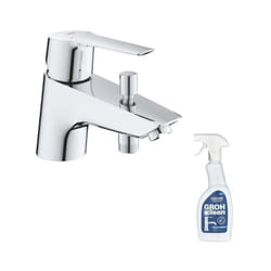 Grohe - Mitigeur bain douche mécanique Quickfix Start 2021 + nettoyant GrohClean
