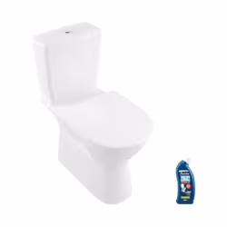 Description générale Le pack WC à poser au sol pour personnes à mobilité réduite Villeroy et Boch O Novo Vita comprend une cu ...