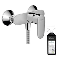 Mitigeur douche mécanique Vernis Blend chromé + nettoyant Briochin