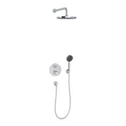 Colonne de douche encastrée thermostatique Modulo + nettoyant