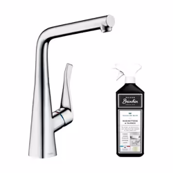 Mitigeur cuisine HANSGROHE Metris M71 320 rabattable chromé Points forts du Mitigeur cuisine HANSGROHE Metris M71 320 rabatta ...