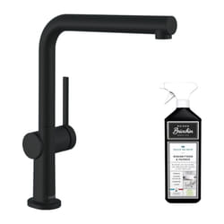 Robinet de cuisine Talis M54 270 noir mat + nettoyant Briochin