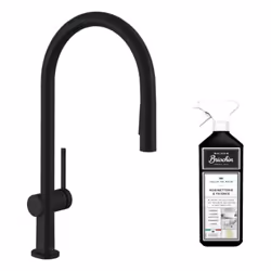 Les avantages du Mitigeur cuisine HANSGROHE Talis M54 210 douchette extractible 2 jets sBox noir mat Fonctions pratiques Son  ...