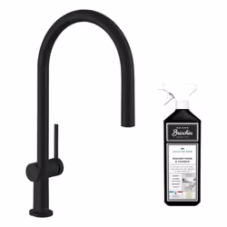 Les avantages du mitigeur de cuisine HANSGROHE Talis avec douchette extractible Bec extractible : son bec extractible de 50 c ...