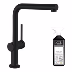 Élégant mitigeur de cuisine avec bec orientable finition de caractère. Son design sobre et moderne séduit par son raffinement ...