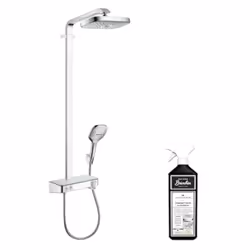Colonne de douche Raindance Select E EcoSmart chromée + nettoyant Briochin