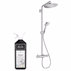 Points forts Technologie EcoSmart Hansgrohe : jusqu'à 40% d'économie d'eau Technologie QuickClean Hansgrohe : nettoyage facil ...