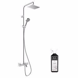 Points forts Technologie QuickClean Hansgrohe : nettoyage facile et rapide, les dépôts de calcaire et les saletés disparaisse ...