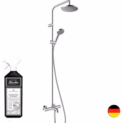- comprenant : douche de tête, douchette, thermostatique bain/douche, flexible de douche, support de douche - douche de tête  ...