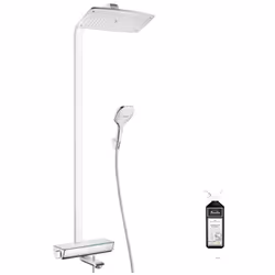 Colonne bain douche thermostatique Raindance E 360 chromée + nettoyant Briochin