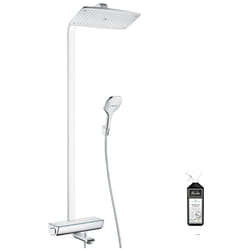 Colonne bain douche thermostatique Raindance E 360 chromée + nettoyant Briochin