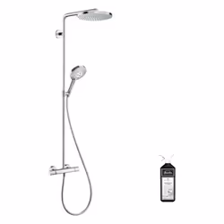 Points forts de la colonne de douche 1 jet chromé Raindance Select S 240 Hansgrohe Une grande variété de jets pour un plaisir ...