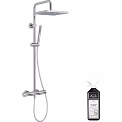 Points forts Colonne de douche thermostatique JACOB DELAFON Brigitte Design moderne : Apporte une esthétique contemporaine à  ...