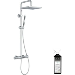 Colonne de douche thermostatique Jacob Delafon Brigitte + nettoyant Briochin