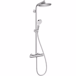 Les avantages de votre colonne de douche thermostatique Crometta S 240 QuickClean : nettoyage facile et rapide de votre douch ...