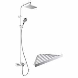 Points forts Technologie QuickClean Hansgrohe : nettoyage facile et rapide, les dépôts de calcaire et les saletés disparaisse ...
