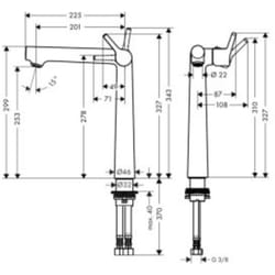 Jacob Delafon - Mitigeur lavabo Brive installation rapide chrome + nettoyant Briochin