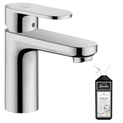 Mitigeur lavabo Hansgrohe Vernis Blend 70 CoolStart avec tirette et vidage Chromé + nettoyant Briochin