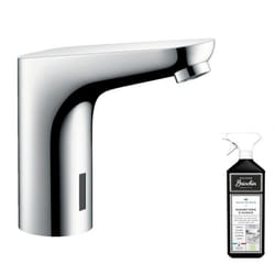 Mitigeur lavabo infrarouge Focus chrome + nettoyant Briochin