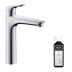 Retrouvez le mitigeur de lavabo Hansgrohe Focus équipé d'une très grande hauteur sous bec pour s'adapter à toutes les vasques ...