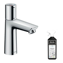 Mitigeur lavabo Hansgrohe Talis Select e 110 sans tirette ni vidage chrome + nettoyant Briochin