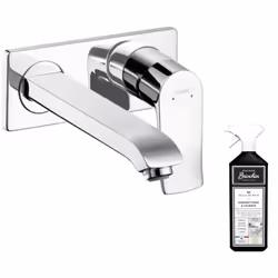 Choisissez la qualité du mitigeur de lavabo encastré mural Metris de la marque Hansgrohe pour votre salle de bain. Ce robinet ...