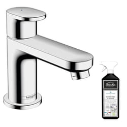 Mitigeur lave-mains  70 sans tirette ni vidage chrome + nettoyant Briochin