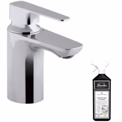 Batinea vous propose le robinet lavabo de la marque Jacob Delafon Aleo+. De haute qualité, sa finition chromée est très resis ...
