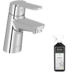 Mitigeur lavabo Aimé avec vidage chrome + nettoyant Briochin