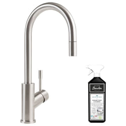 Robinet cuisine villeroy et boch Umbrella flex acier massif + nettoyant