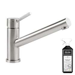 Robinet cuisine rabattable  Como window acier massif + nettoyant