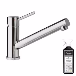 Robinet cuisine  Como Acier massif poli + nettoyant
