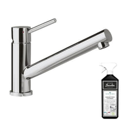 Robinet cuisine  Como Acier massif poli + nettoyant