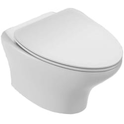 WC suspendu sans bride Nouvelle Vague + abattant Economie d'eau