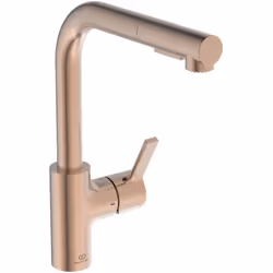 Les caractéristiques techniques de votre robinet de cuisine IDEAL Standard Collection Gusto Technologie Technologie bleue, Fi ...