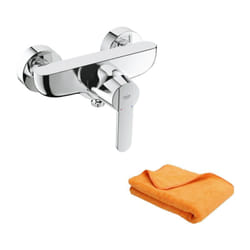 Grohe - Mitigeur douche mécanique Quickfix Get + microfibre