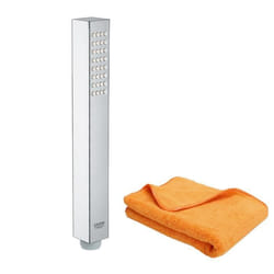 Pommeau de douche Quickfix Vitalio Joy Cube Stick + microfibre - TU