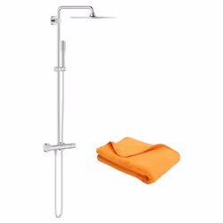 Points forts Grohe DreamSpray : jet parfaitement uniforme Grohe Starlight : chrome éclatant et durable dans le temps Grohe Tu ...