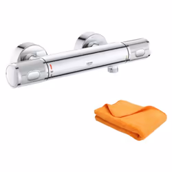 Points forts Grohe CoolTouch : Minimise les risques de brûlures Grohe StarLight : Chrome durable et éclatant Grohe TurboStat  ...