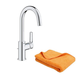 Mitigeur lavabo Quickfix Start 2021 avec tirette et vidage taille L + microfibre