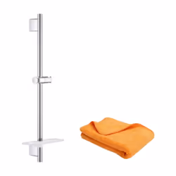 Avantages GROHE QuickFix® Plus intègre un support mural ajustable pour une installation facile et rapide de votre barre de do ...