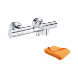 Grohe - Mitigeur de bain douche thermostatique Quickfix Precision Get + microfibre
