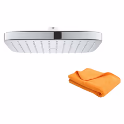 Avantages de la douche de tête 1 jet GROHE Vitalio Comfort 250 Cube : GROHE EcoJoy débit limité inférieur à 9.5 l/min GROHE D ...