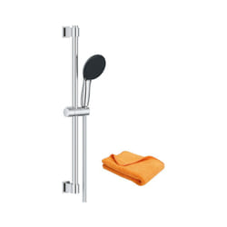 Pommeau de douche GROHE Quickfix Vitalio Start 110 2 jets avec barre + microfibre