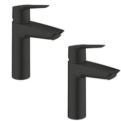 Lot de 2  mitigeurs lavabo Start ouverture eau froide noir M