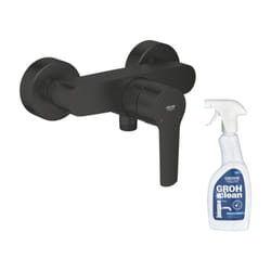 Mitigeur douche mécanique GROHE Start noir + nettoyant GrohClean