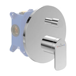 Façade mécanique avec inverseur VILLEROY ET BOCH O.novo + corps encastré