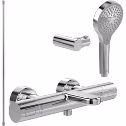 Avantages et caractéristiques du mitigeur bain douche thermostatique Collection Universal Taps & Fittings : un design sobre a ...
