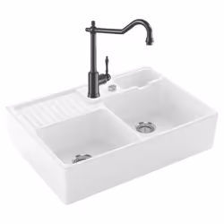 Avantages de l'évier cuisine Villeroy et Boch Tradition Design atypique aux lignes à la fois traditionnelles et modernes Céra ...